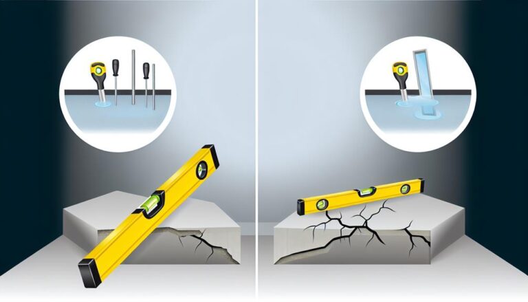 concrete leveling problem solving