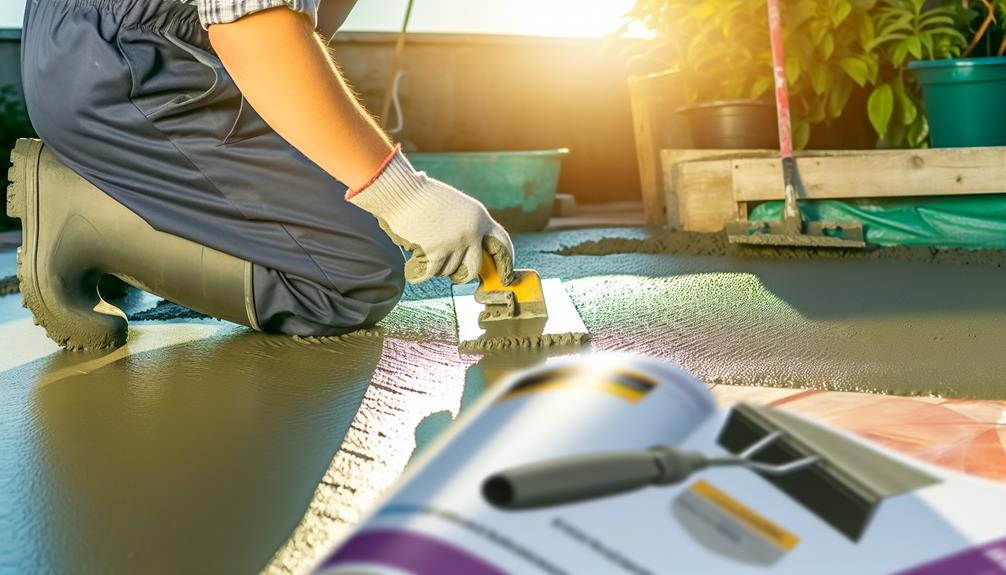 cost effective diy concrete leveling